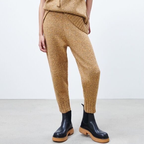 Zara Knit Pants New Small - Picture 3 of 6